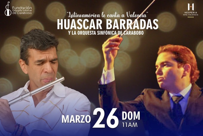 HUASCAR BARRADAS CON LA ORQUESTA SINFONICA DE CARABOBO 26/03